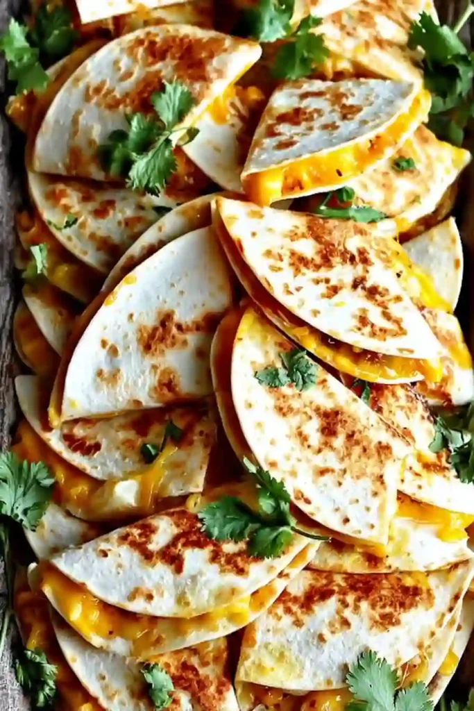 Mini Cheese Quesadillas