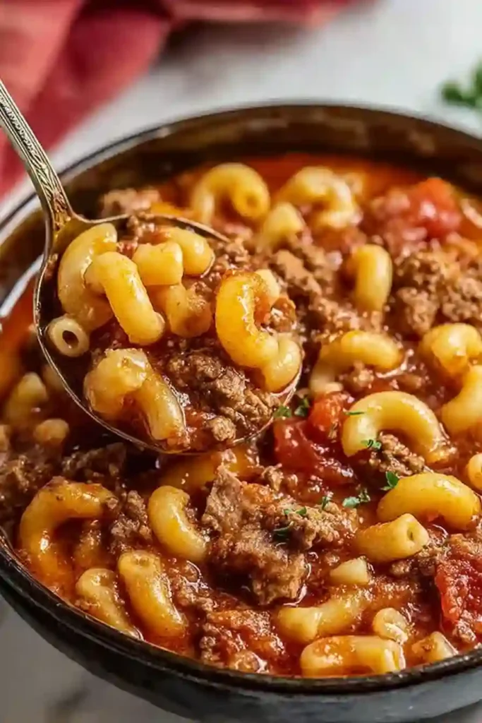 Old-Fashioned Goulash Recipe: A Classic Comfort Dish 3 Old-Fashioned Goulash Recipe