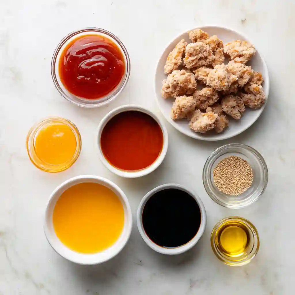 Orange Chicken ingredients