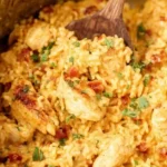 Queso Chicken and Rice