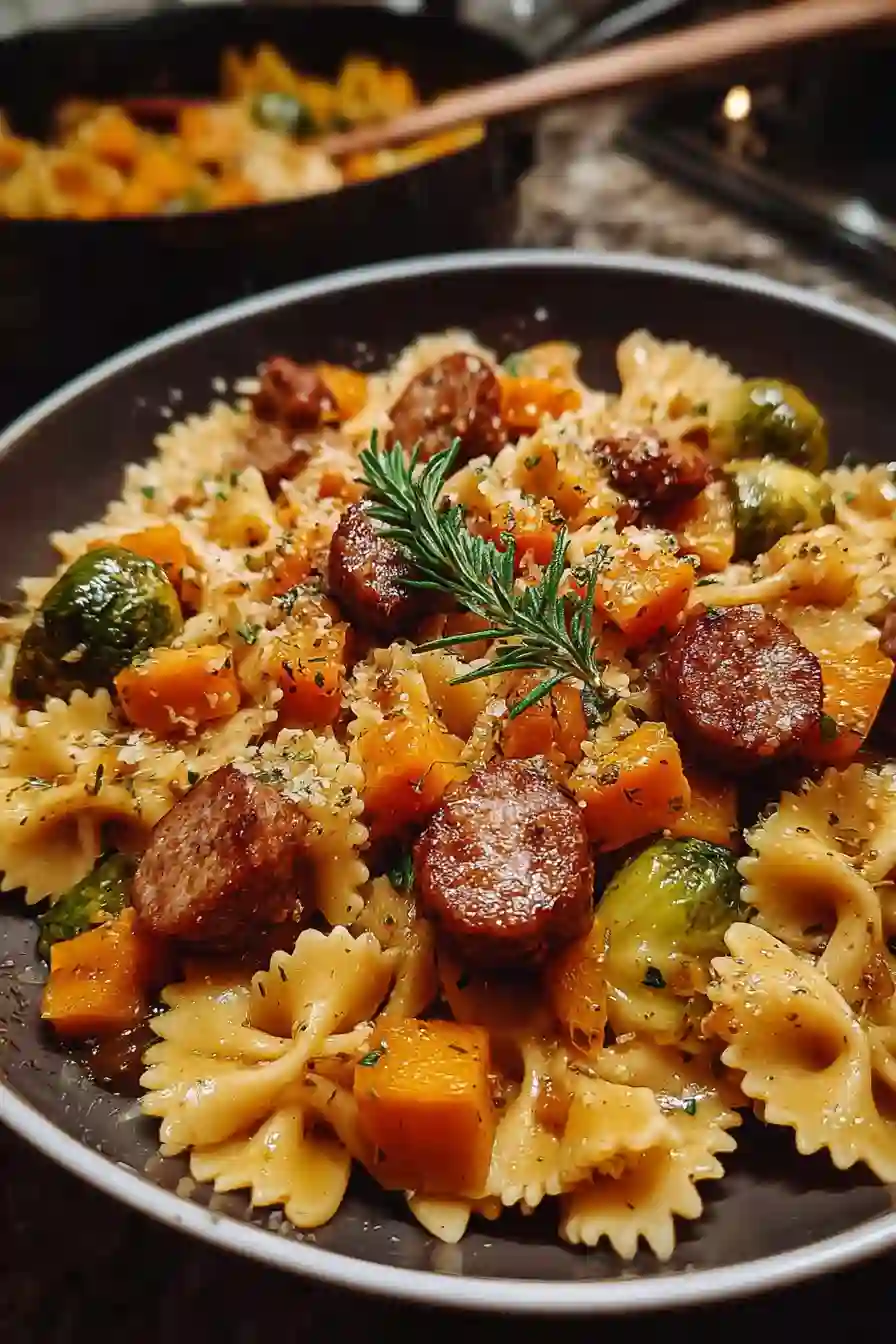 Autumn Sausage Pasta Squash: Amazing 25-Min Fall Favorite