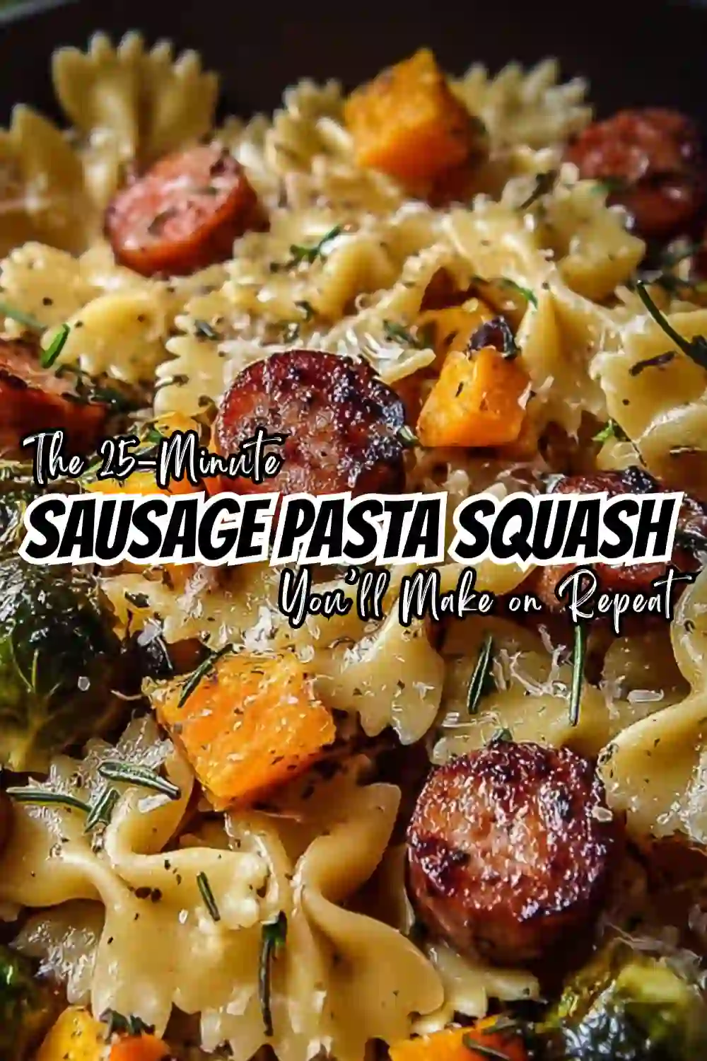 Autumn Sausage Pasta Squash: Amazing 25-Min Fall Favorite 5 Sausage Pasta Squash
