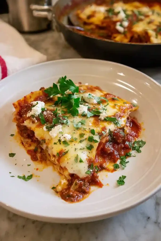 Skillet Lasagna