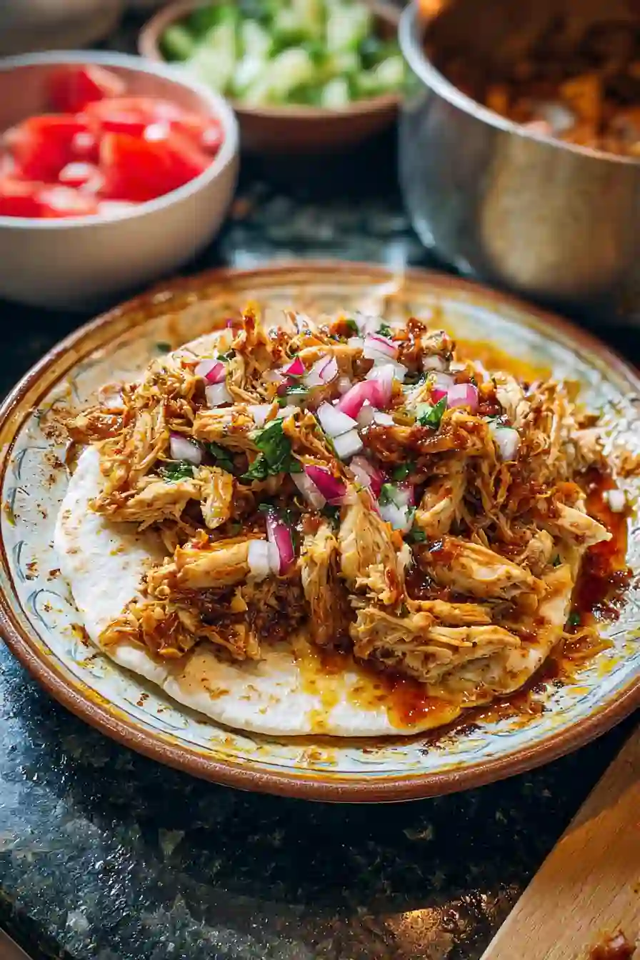 Slow Cooker Chicken Shawarma: Easy Mediterranean Comfort 5 Slow Cooker Chicken Shawarma