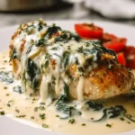 Slow Cooker Spinach Artichoke Chicken