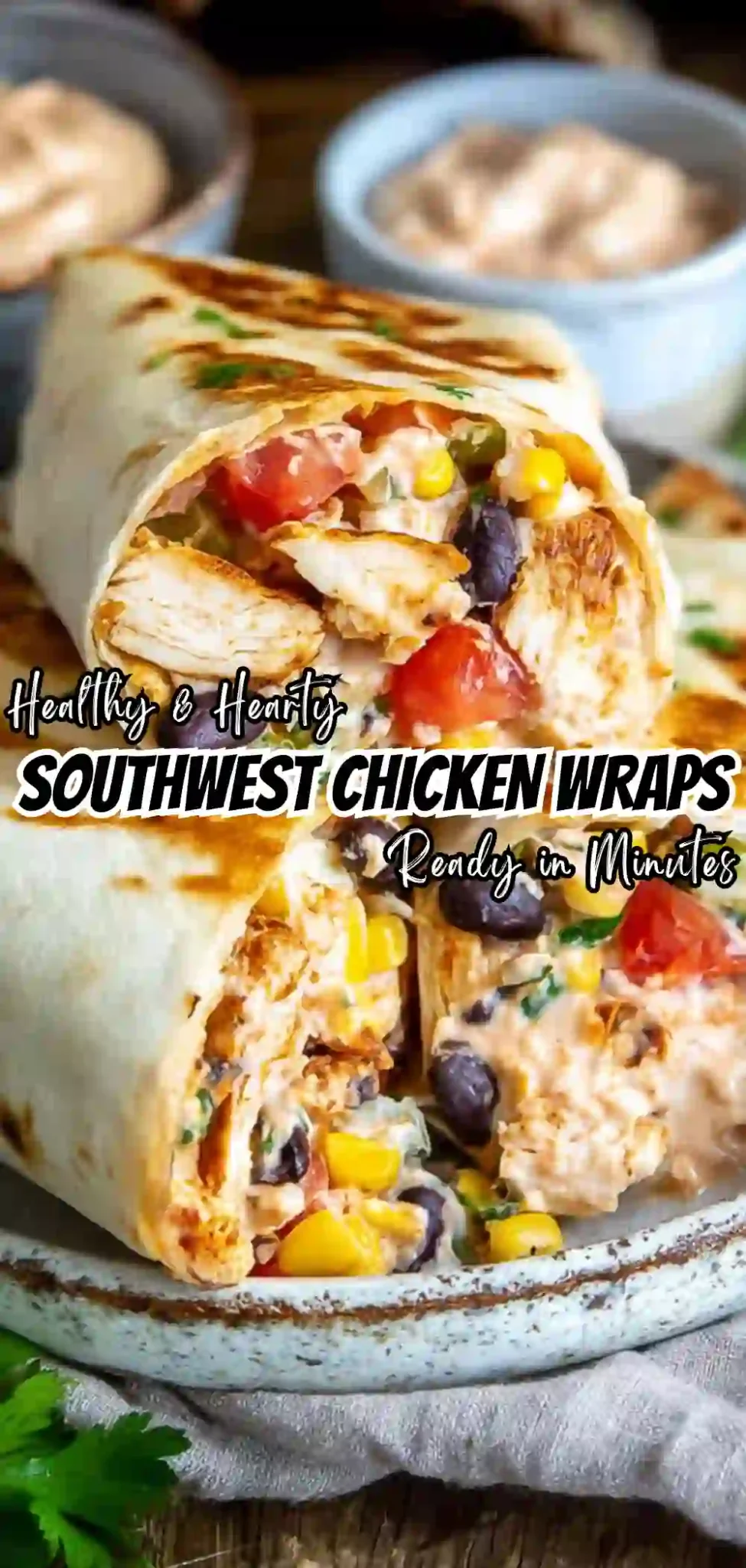 Southwest Chicken Wrap