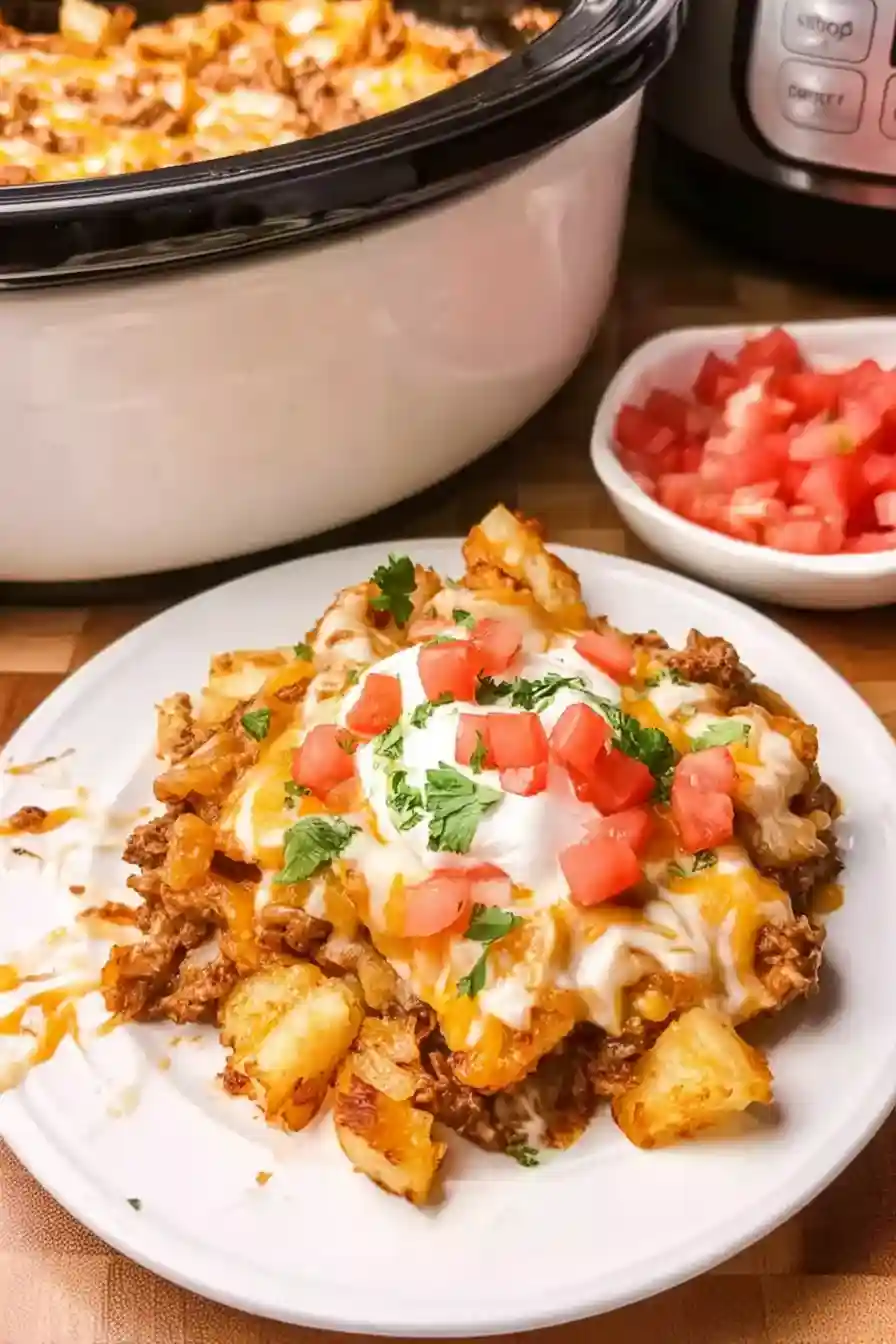Taco Hash Brown Casserole