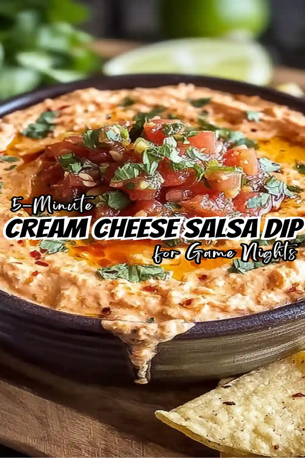 Cream Cheese Salsa Dip