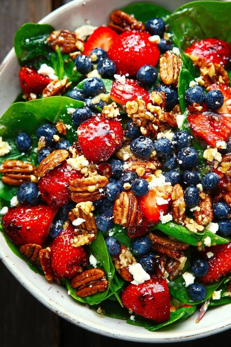 30-Minute Strawberry Spinach Salad