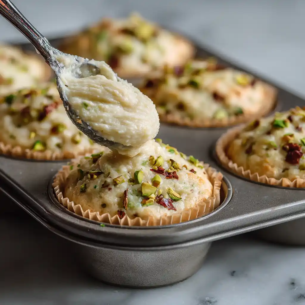Easy Bakery-Style Pistachio Muffins 5 Bakery-Style Pistachio Muffins
