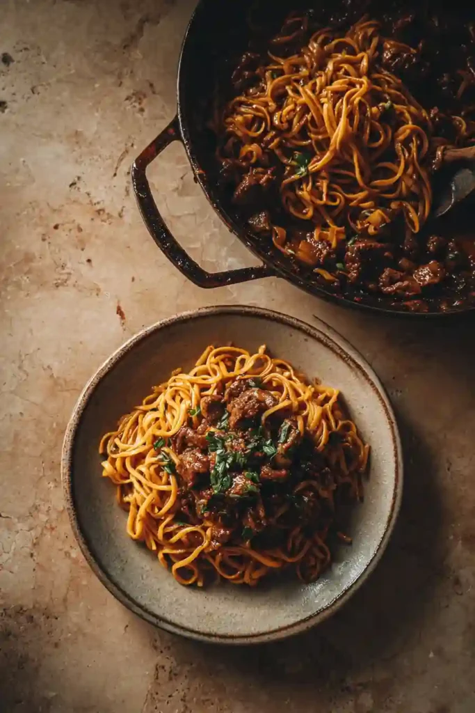 Easy Beef and Noodles