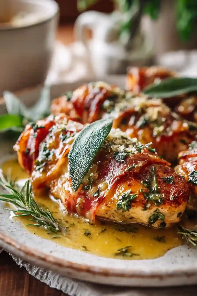 Italian Chicken Saltimbocca