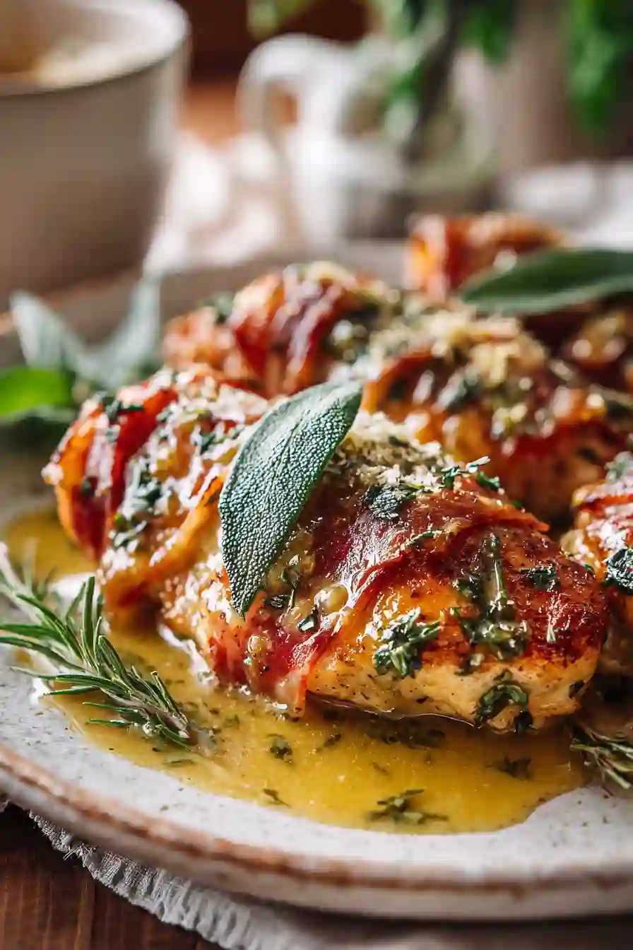Italian Chicken Saltimbocca