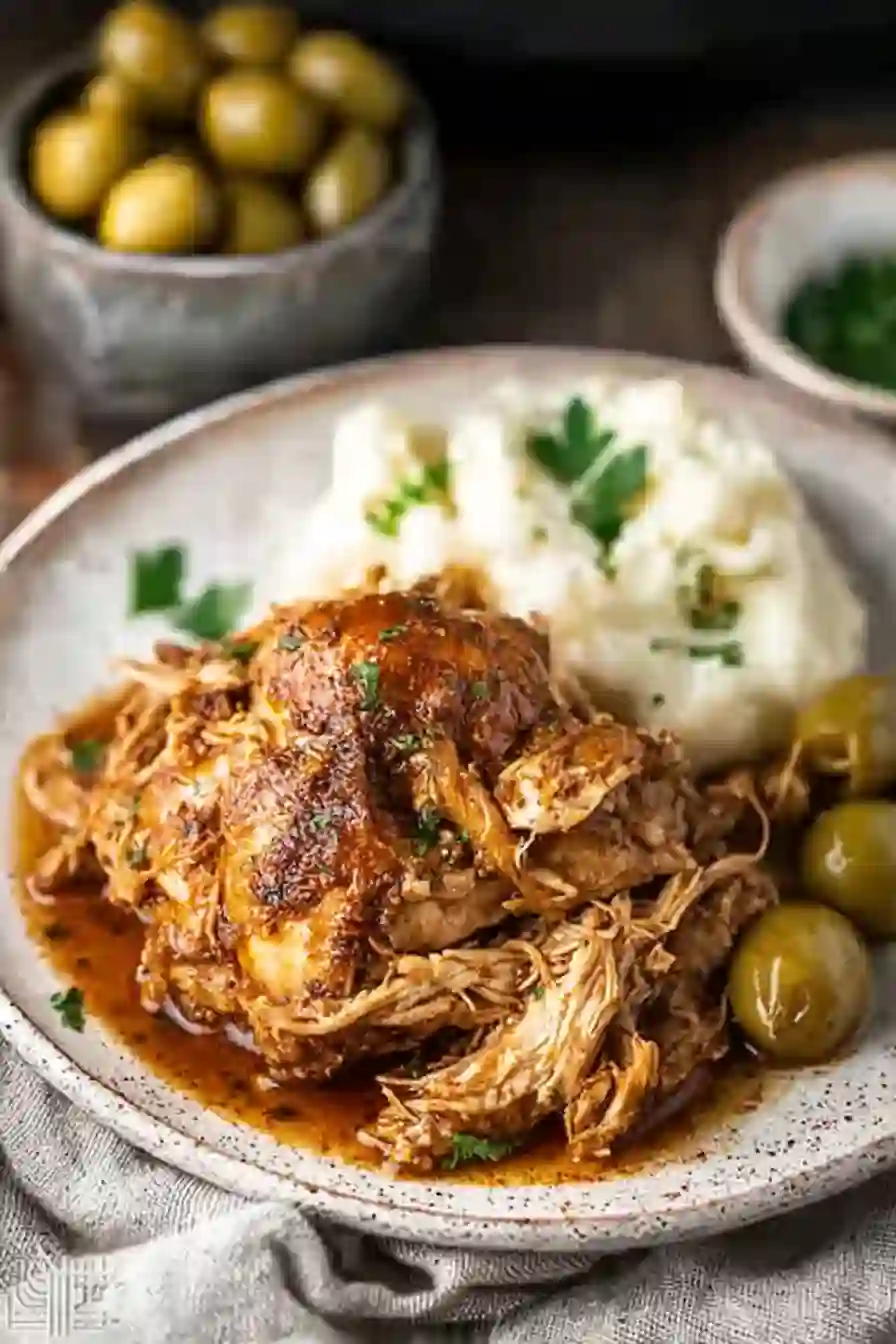 Mississippi Chicken in the Crockpot