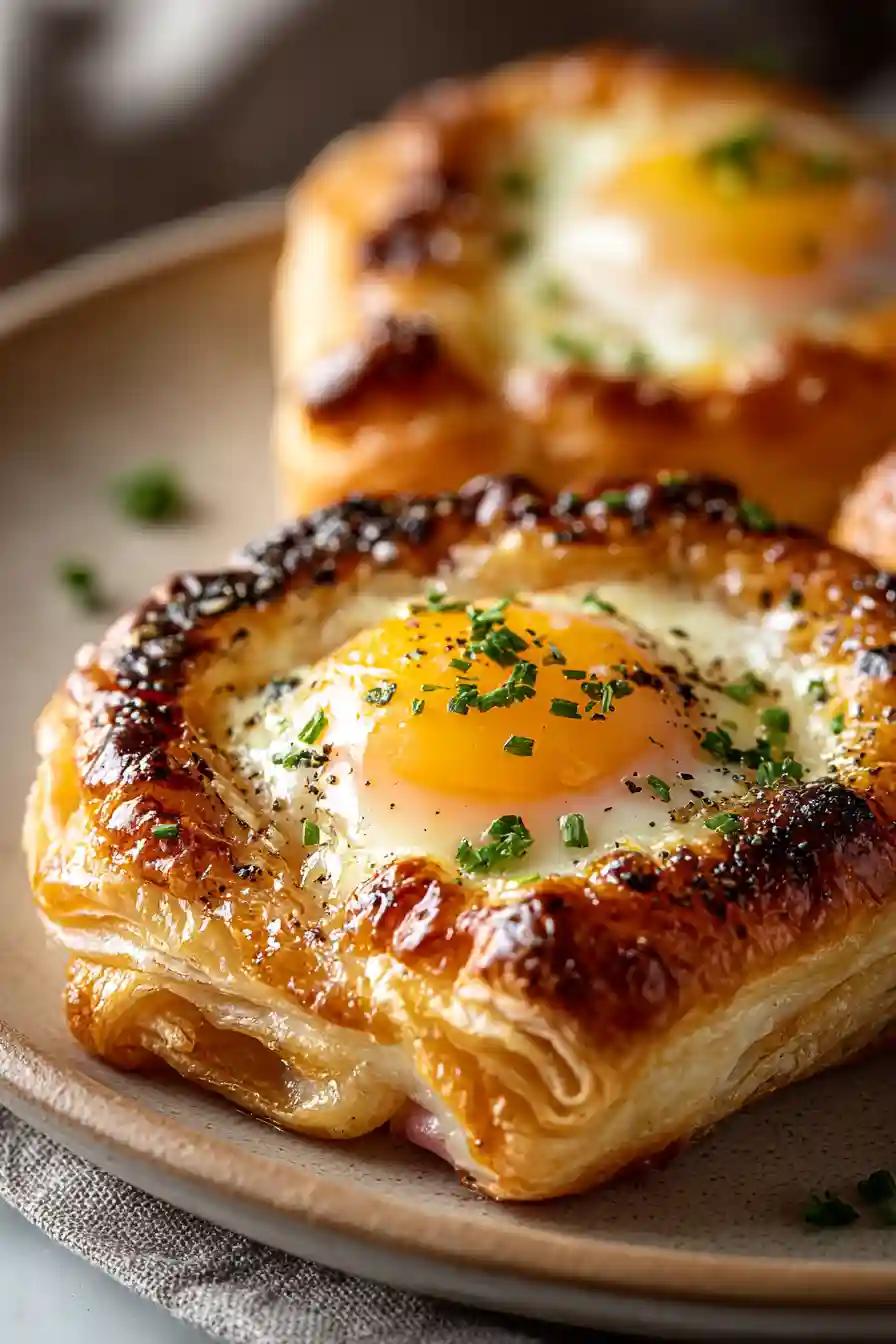 Easy Breakfast Pastry Eggs