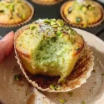 Easy Bakery-Style Pistachio Muffins 4 Bakery-Style Pistachio Muffins