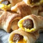 Sausage Egg Breakfast Roll-Ups