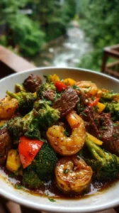 High-Protein Steak and Shrimp Stir Fry 3 Steak and Shrimp Stir Fry