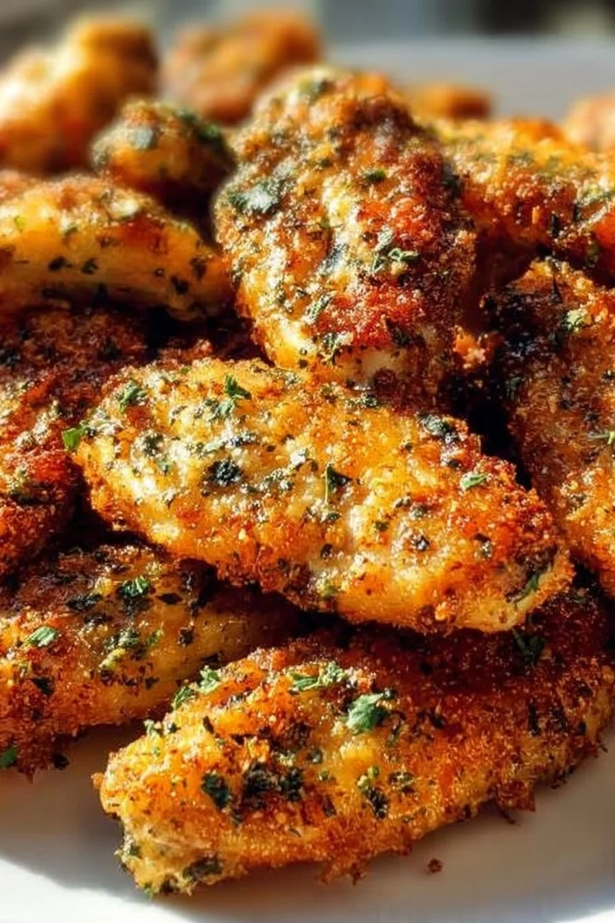 Crispy Baked Ranch Chicken Wings