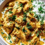 A bowl of delicious Crock Pot Indian Curry with vibrant spices and vegetables.