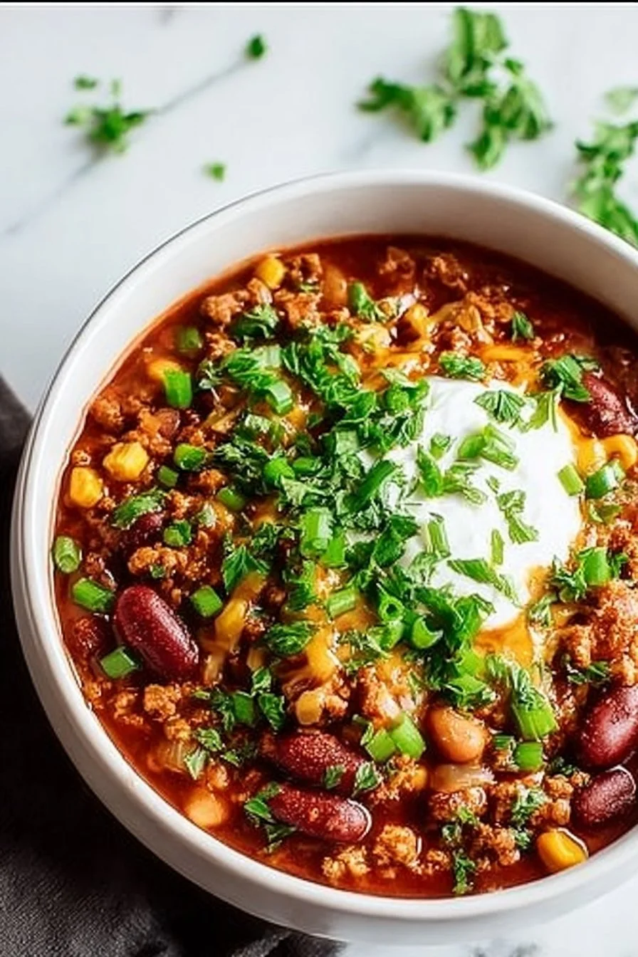 Crockpot Vegetarian Chili
