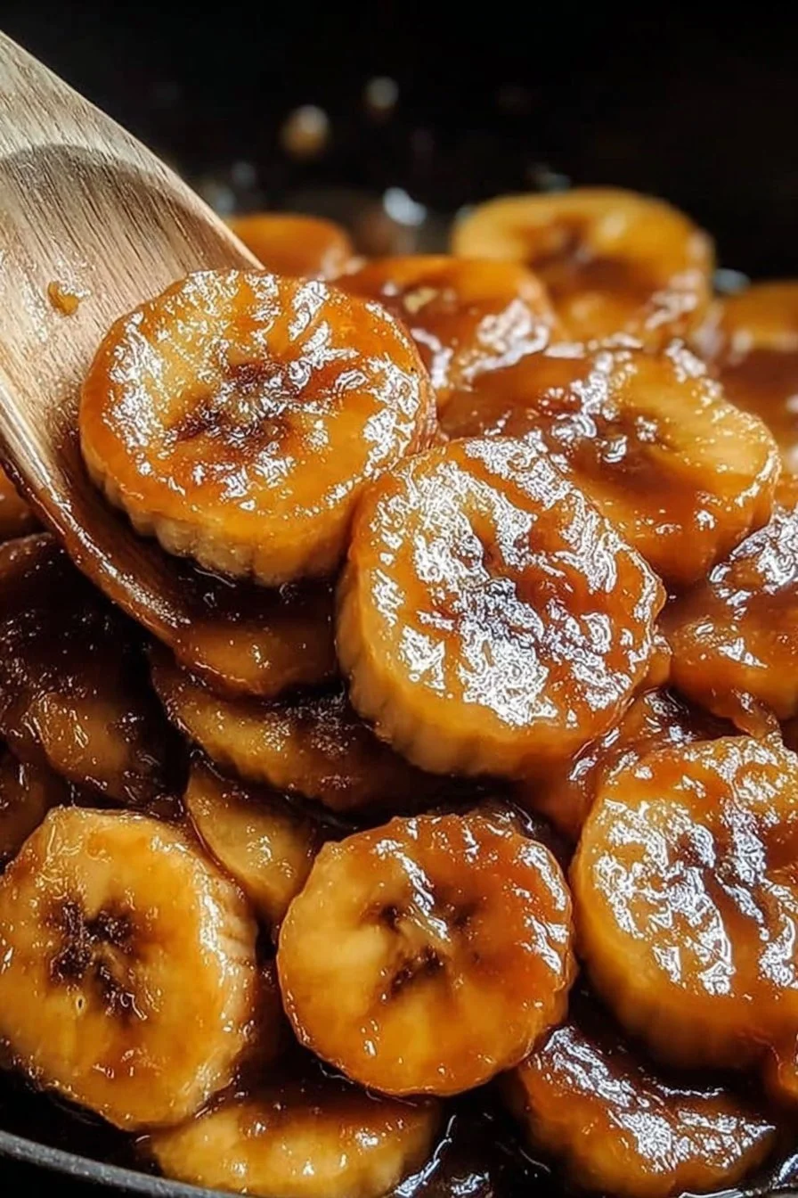 Easy Caramelized Banana Slices