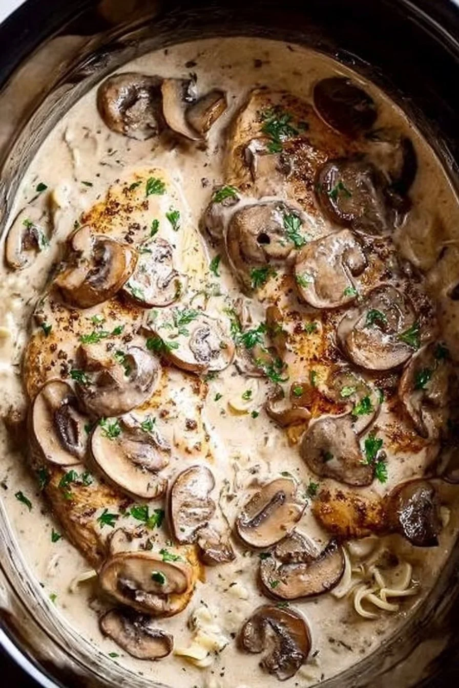 Easy Mushroom Chicken
