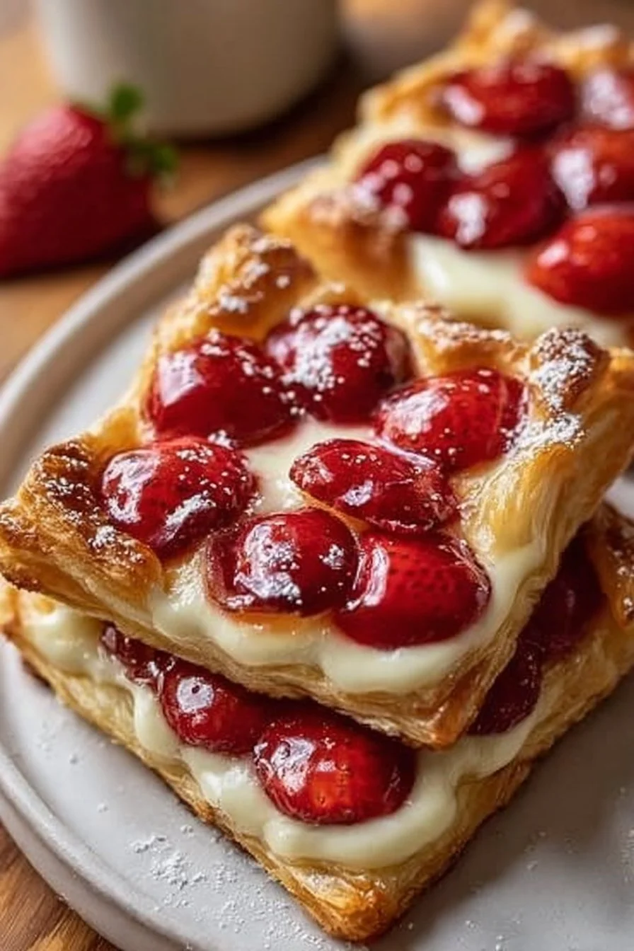 Easy Strawberry Danish Delight
