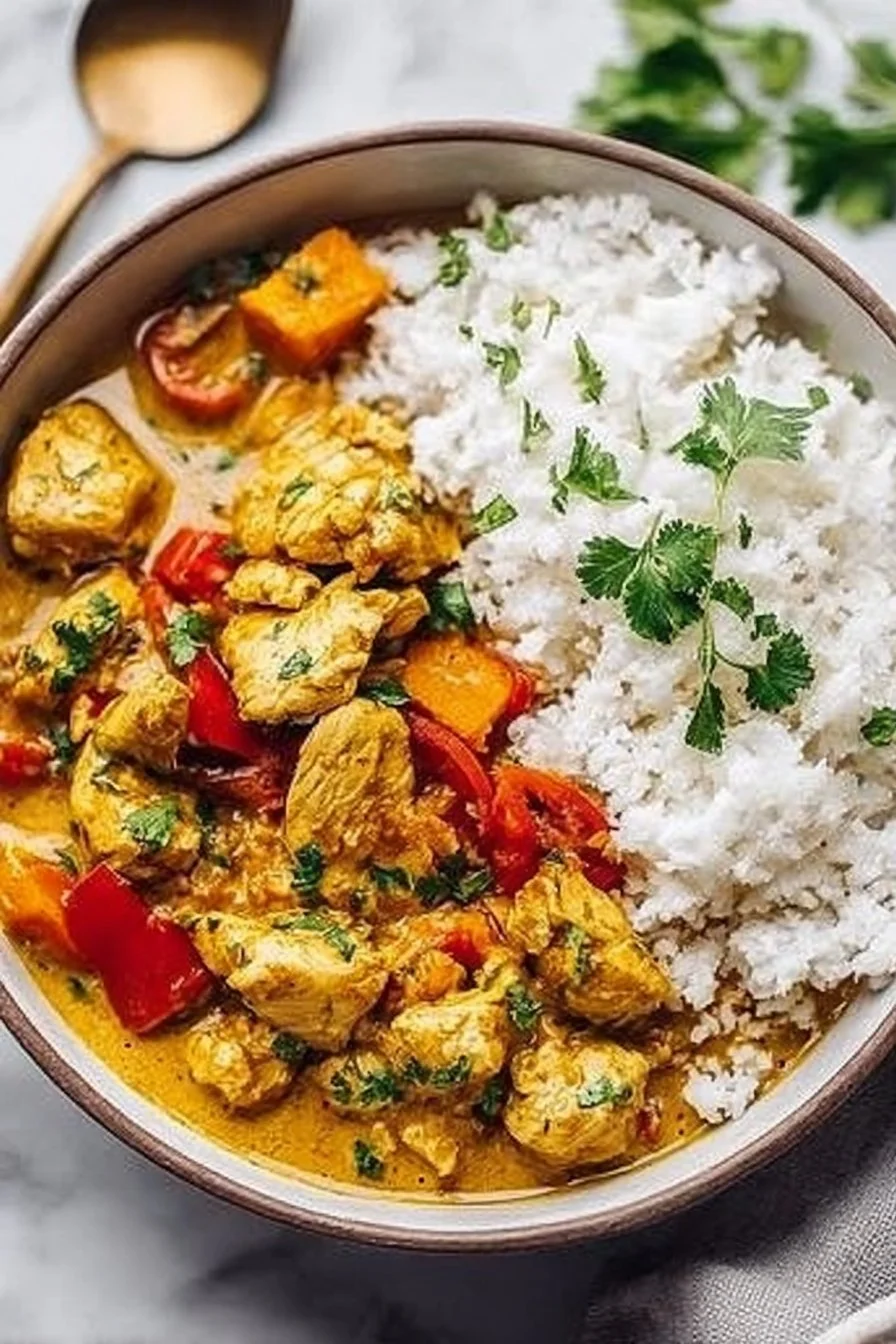 Instant Pot Thai Coconut Curry Chicken