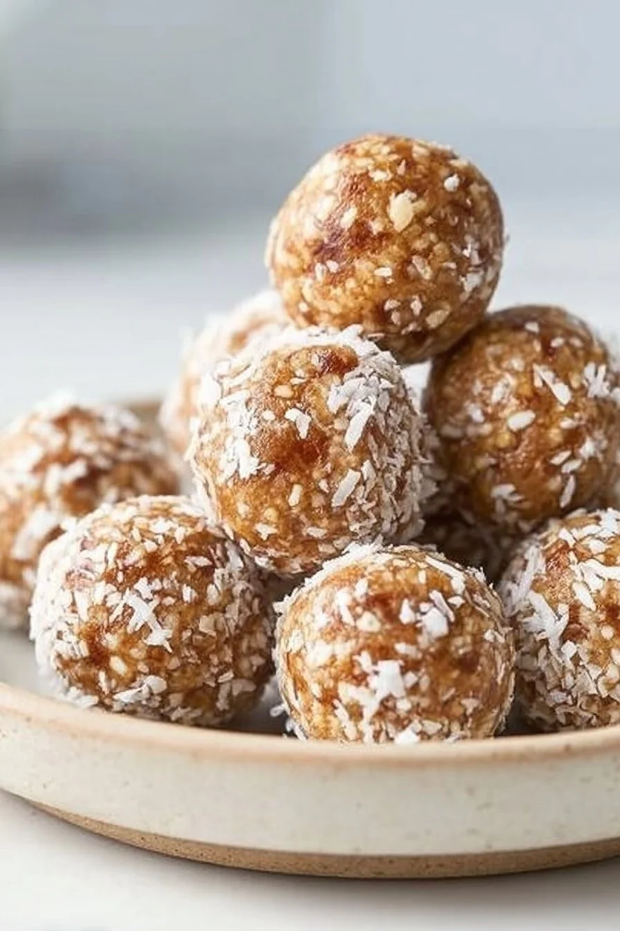 No-Date Cashew Coconut Balls