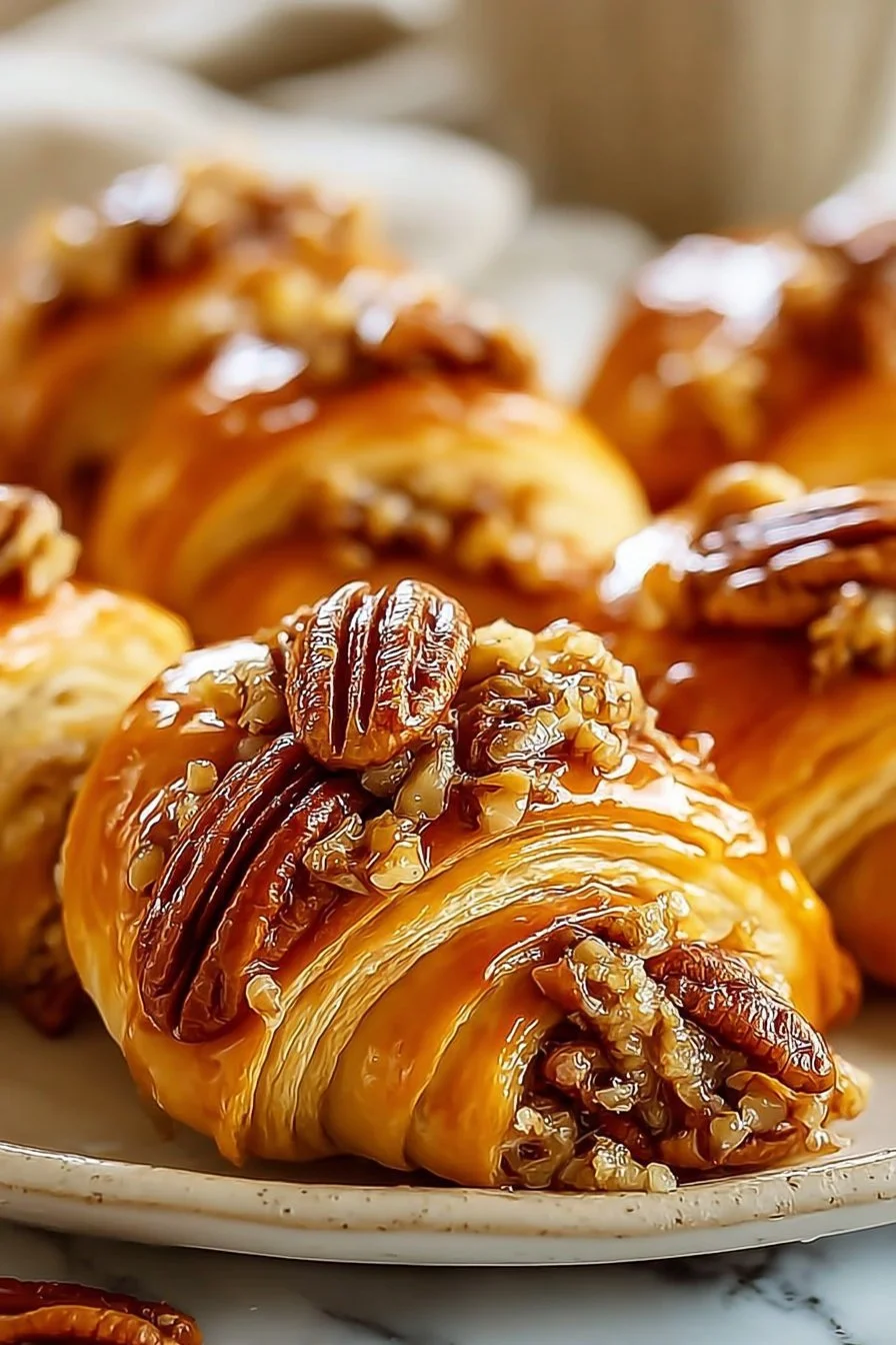 Pecan Pie Crescent Rolls