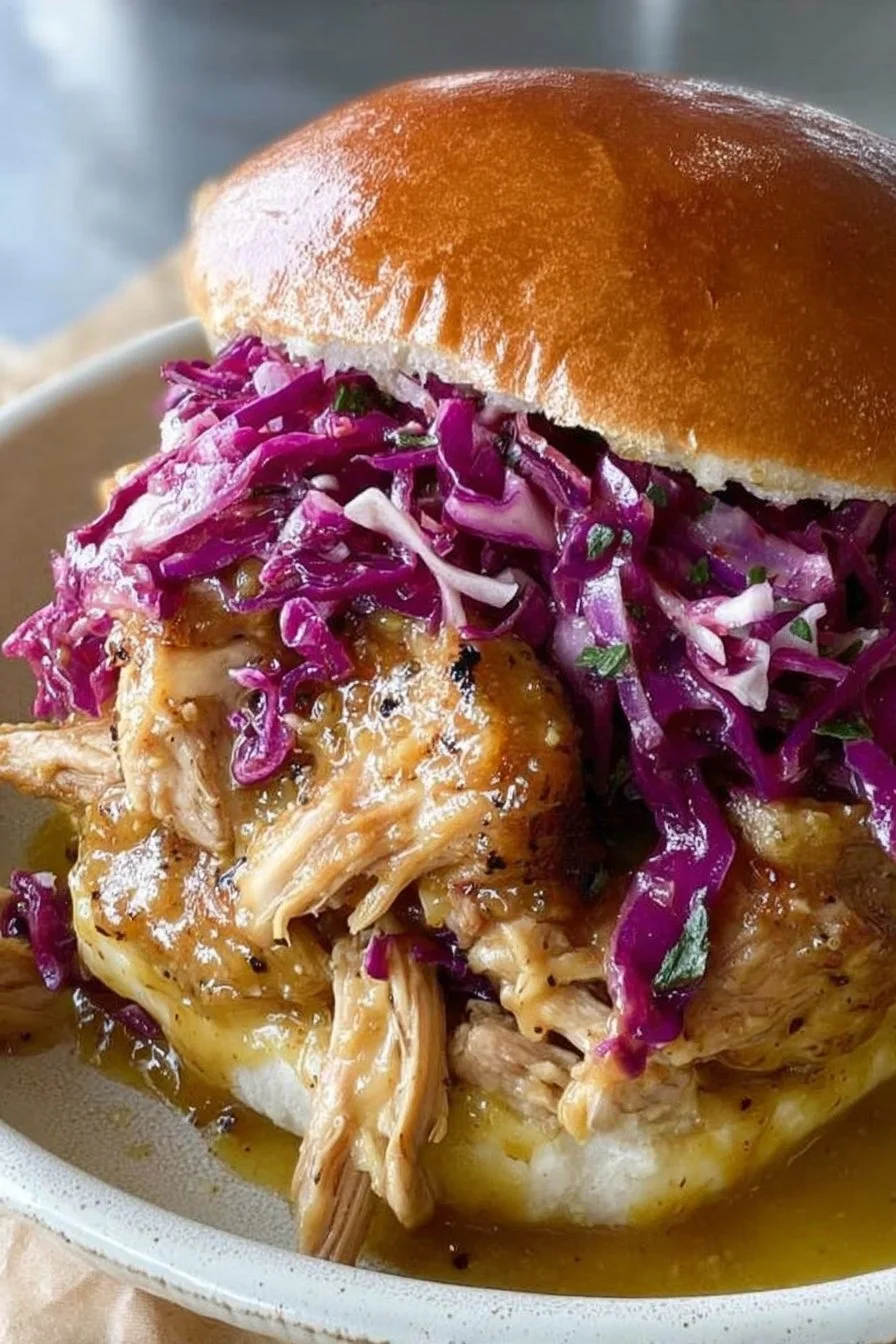 Slow Cooker Honey Mustard Chicken