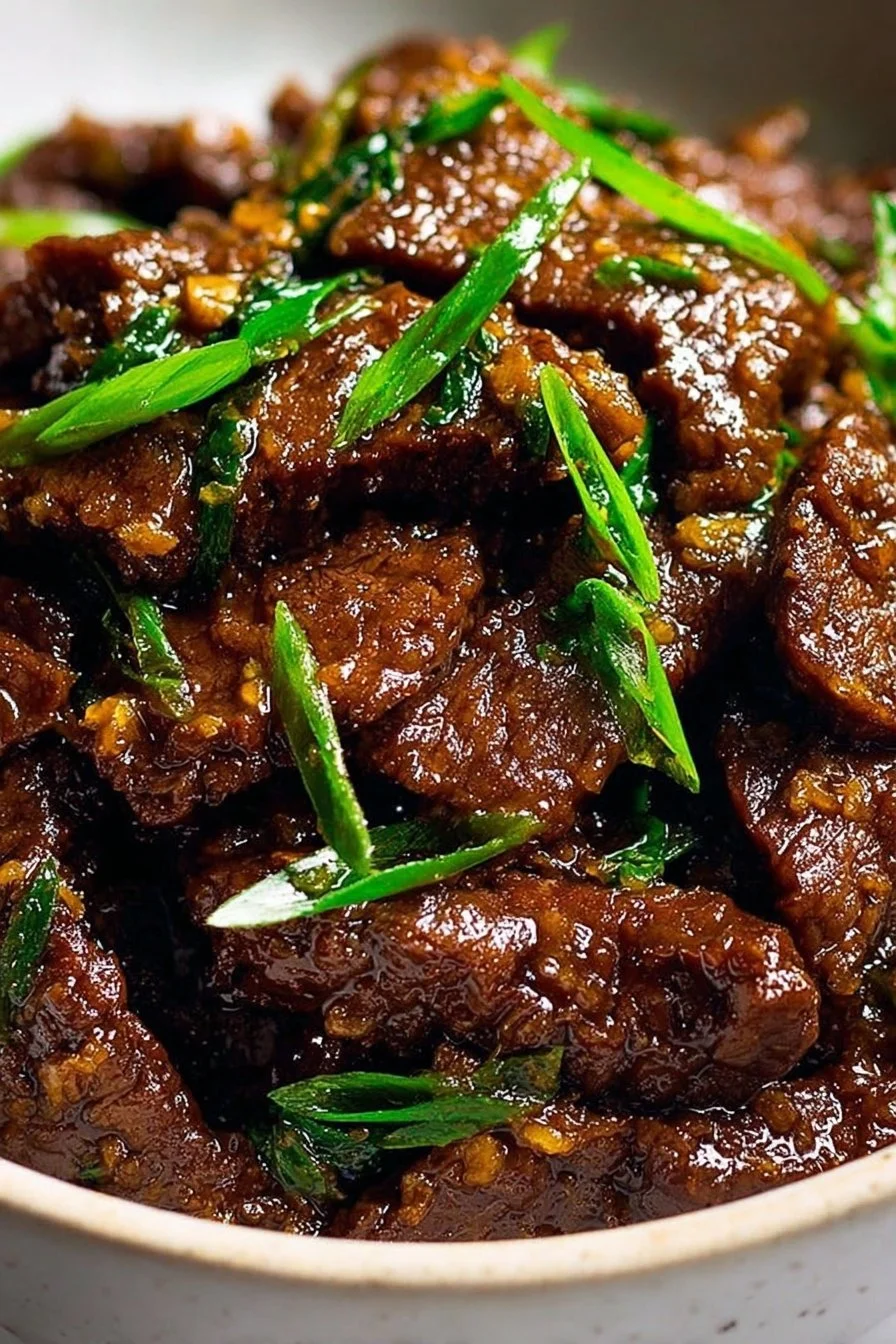 Slow Cooker Mongolian Beef