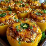 Teriyaki Pineapple Chicken and Rice Stuffed Peppers: A Sweet and Savory Meal 3 teriyaki pineapple chicken and rice stuffed pepper 2025 11 23 162111 150x150 1