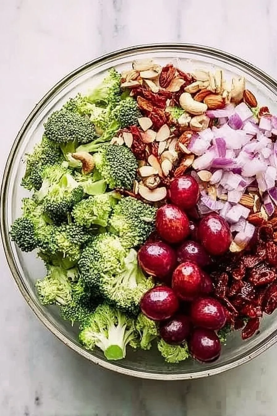 The Best Vegan Broccoli Salad