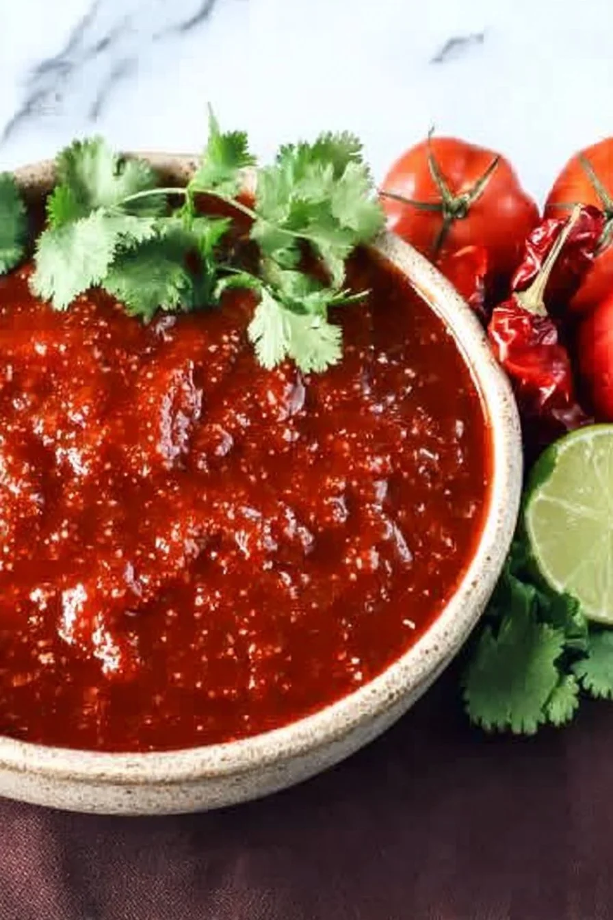 Tomatillo Red Chili Sauce