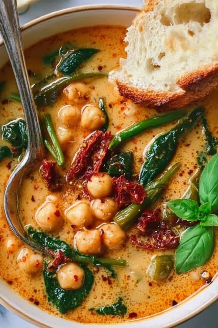 Tuscan Garbanzo Bean Soup