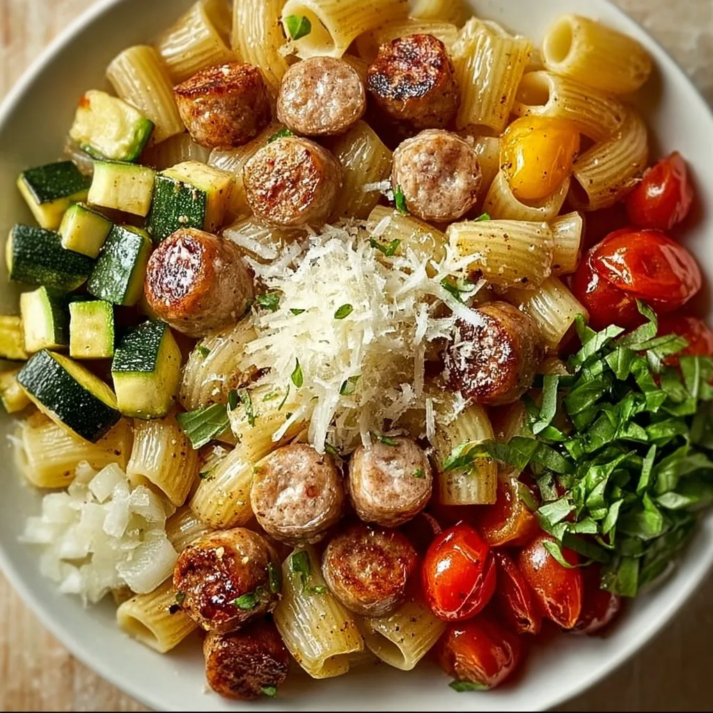 Cozy Chicken Sausage Pasta with Garden Veggies 4 yBKJobzRvXYZ0PXMMrNAmK1FuNKGp4IKDlLA5QpT