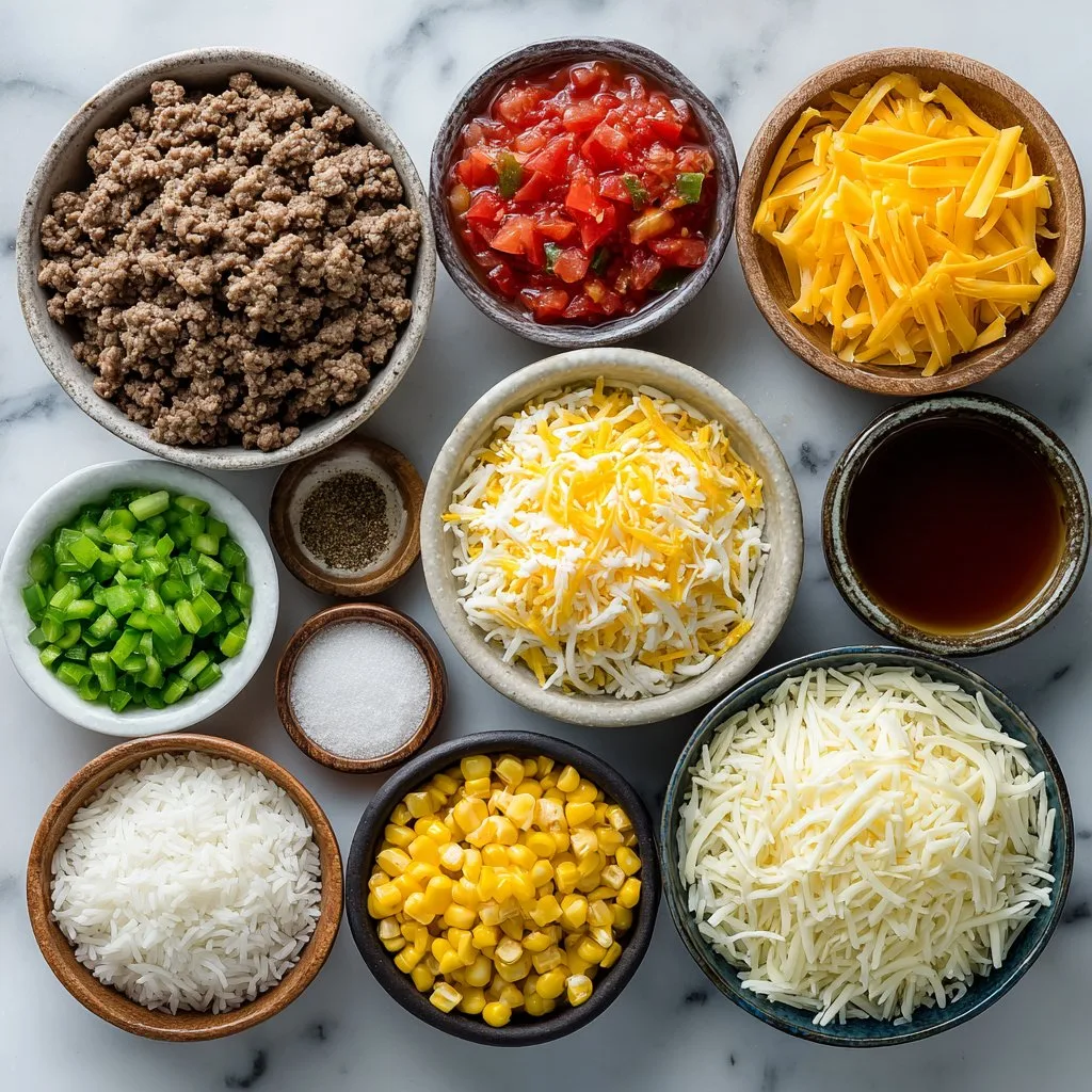 Instant Pot Cheesy Beef and Rice 4