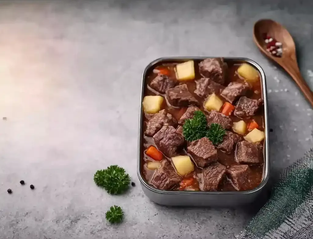 Beef cubes