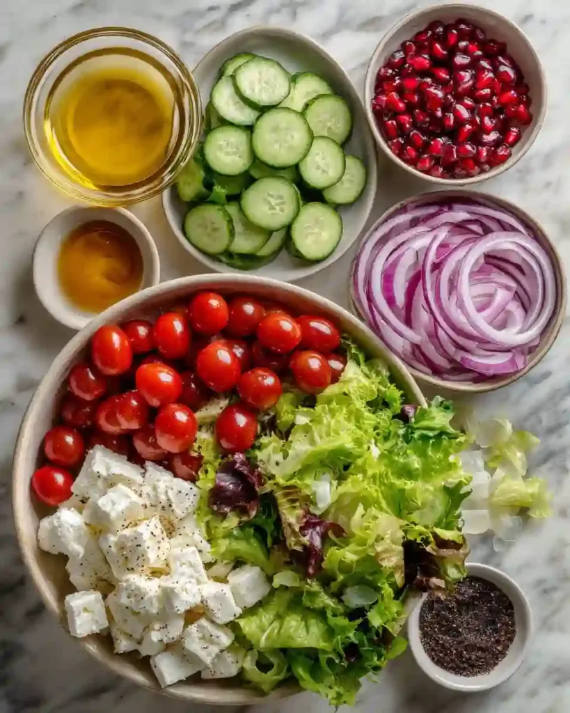 Cozy Christmas Salad with Honey Mustard Dressing 5 Christmas Salad