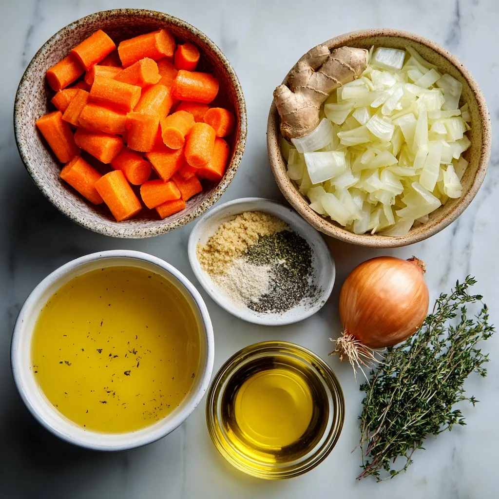 Vegan Carrot Ginger Soup 4