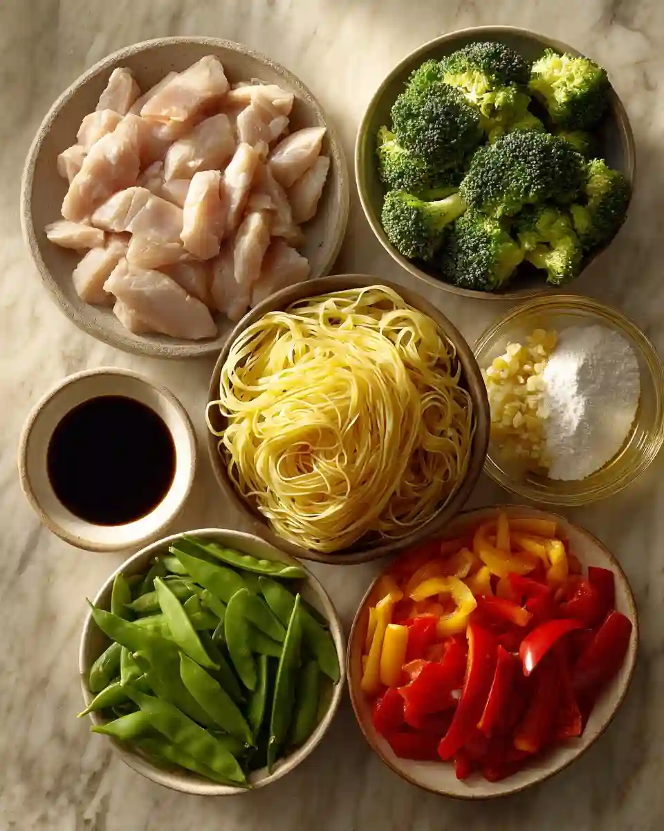 Irresistibly Sticky Garlic Chicken Noodles You'll Love 4 Sticky Garlic Chicken Noodles