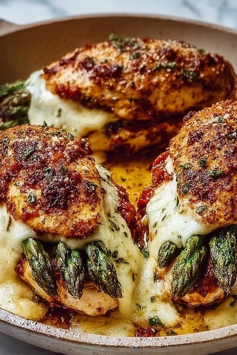 Amazing Asparagus Stuffed Chicken Breast for a Cozy Dinner