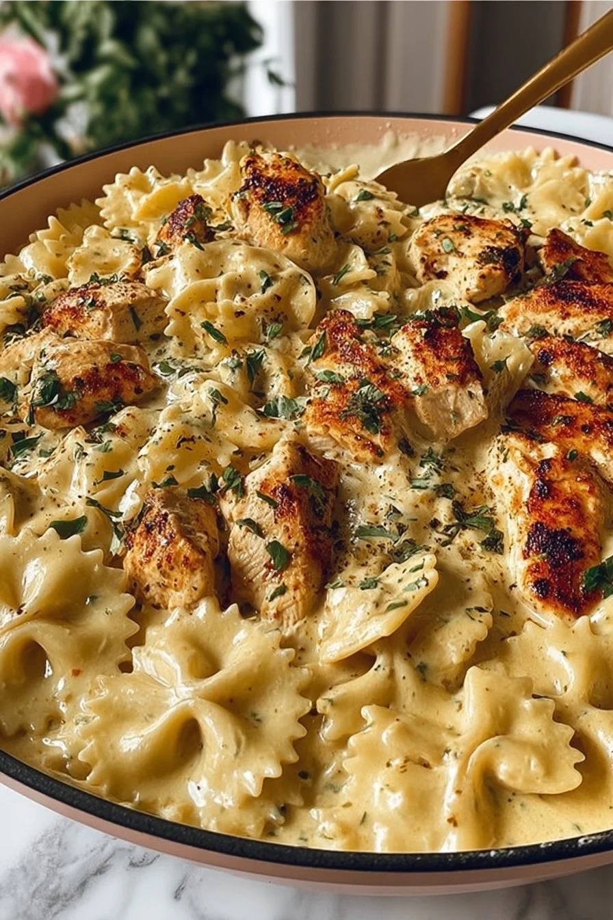 Amazing Dairy Free Chicken Alfredo