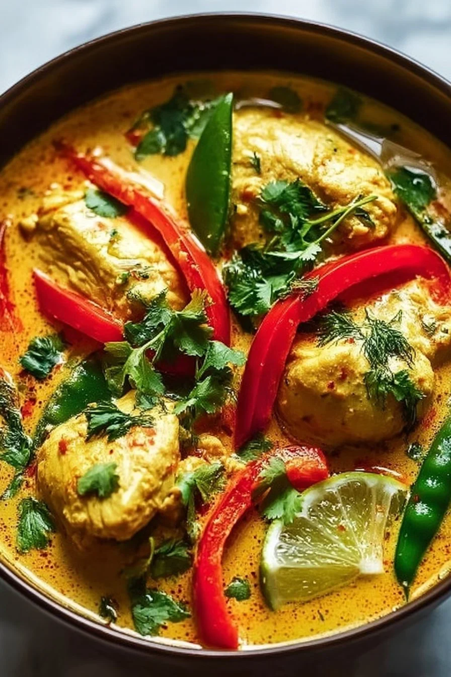 Amazing Thai Coconut Curry Chicken