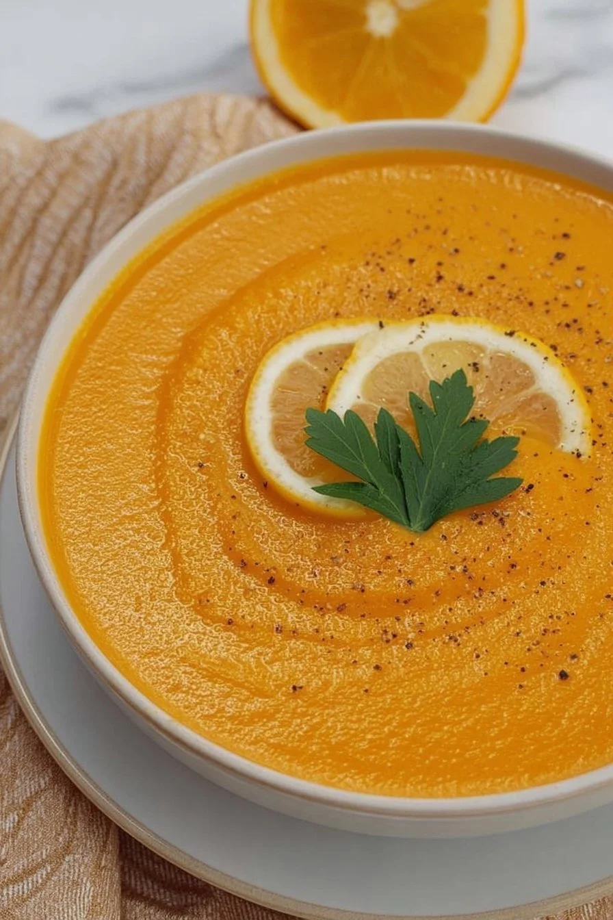 Carrot Orange Ginger Soup