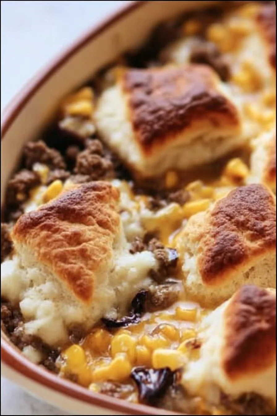 Cheesy Beef and Potato Casserole