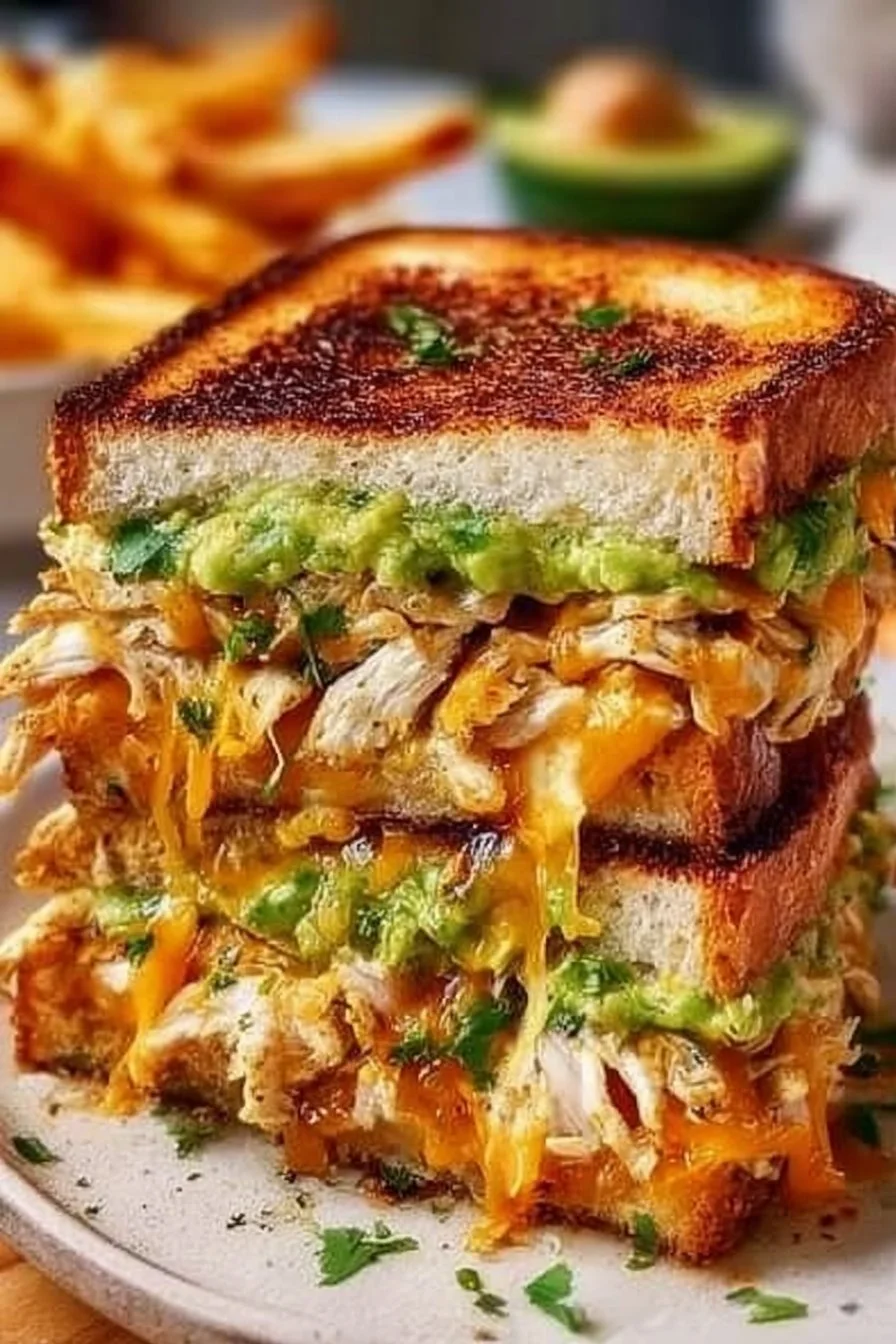Chicken Avocado Melt Sandwich