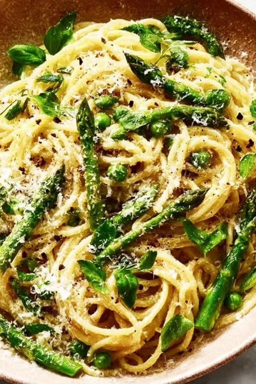 Cozy Asparagus Pasta That Delights